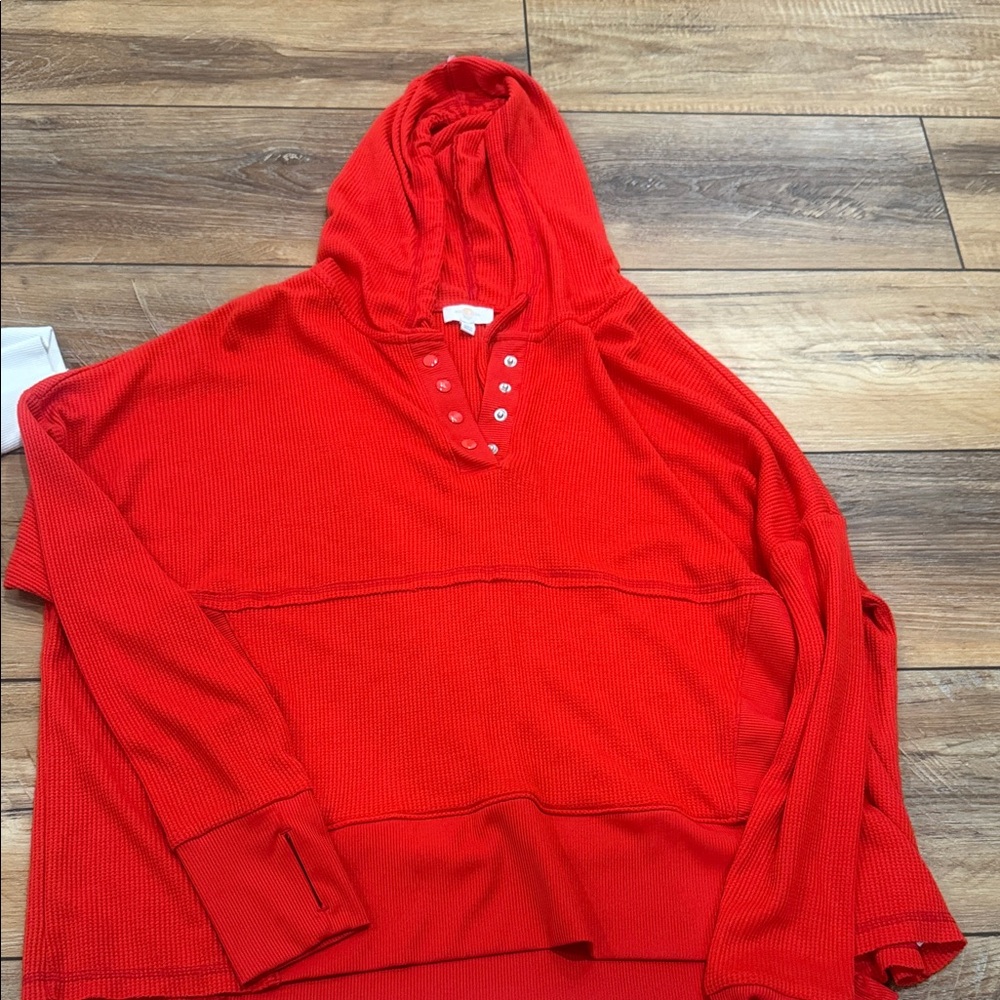 Cute red hoodie